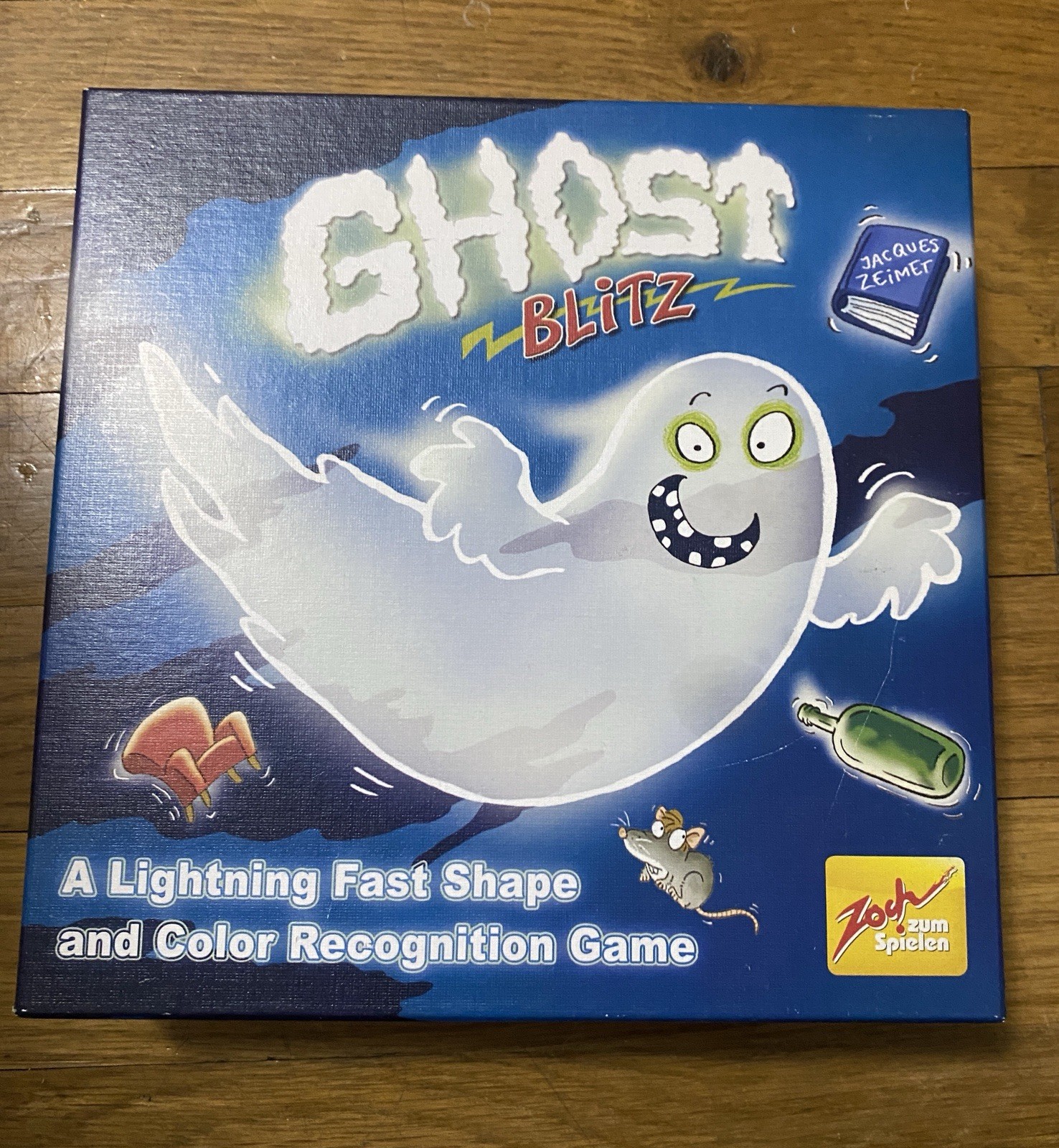 2 Ghost Blitz Bundle Lot Original & Spooky Doo Both In English Board Game Party