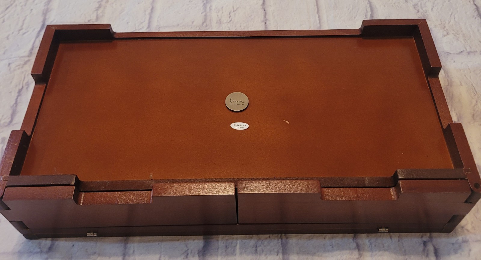 2002 Parker Brothers / Michael Graves Monopoly Board Game in Folding Wooden Case