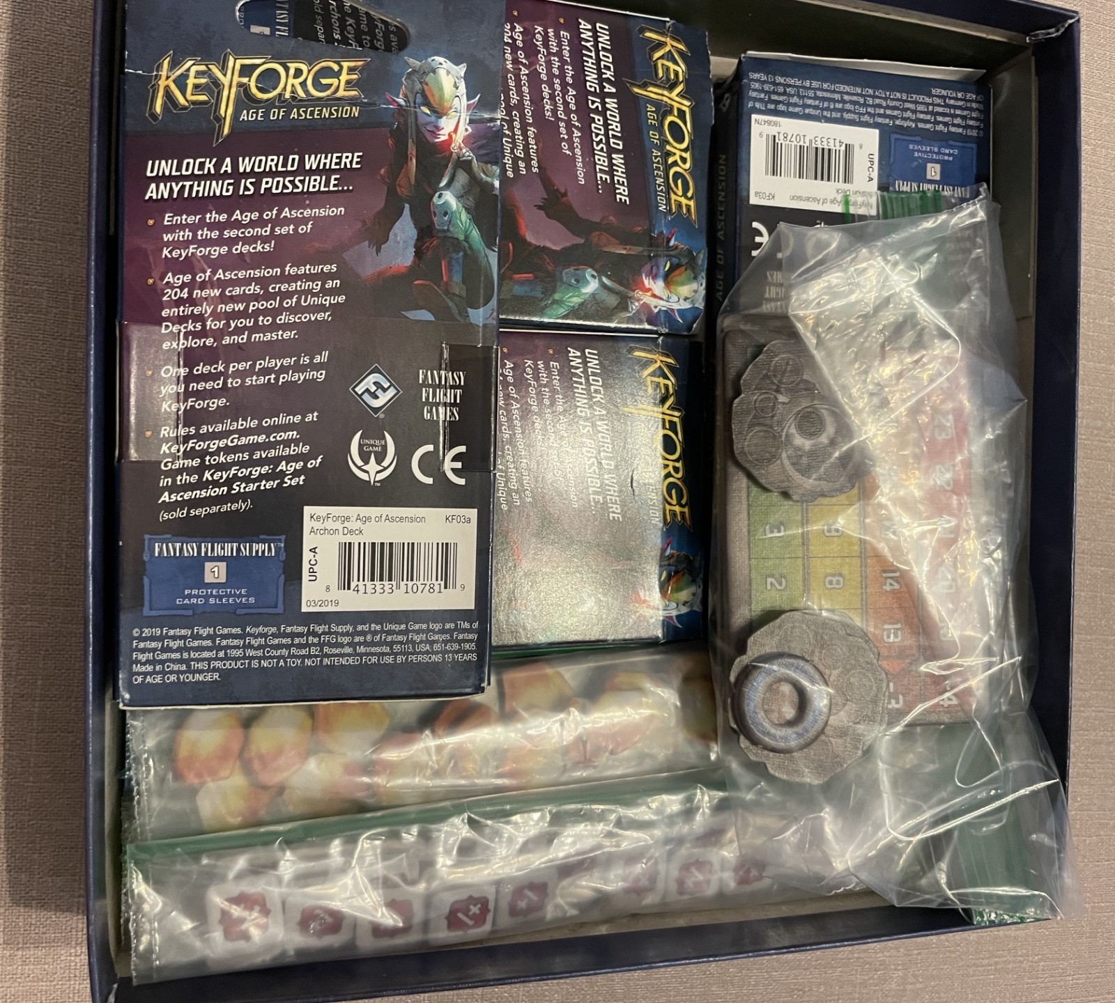 KeyForge: Age of Ascension Two-Player Starter Board Game