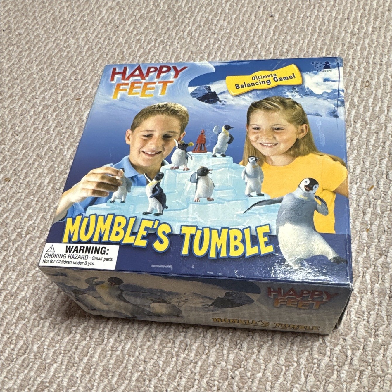 Happy Feet Mumble’s Tumble Balancing Game 2+P Age 3+ 2006 Sababa Toys