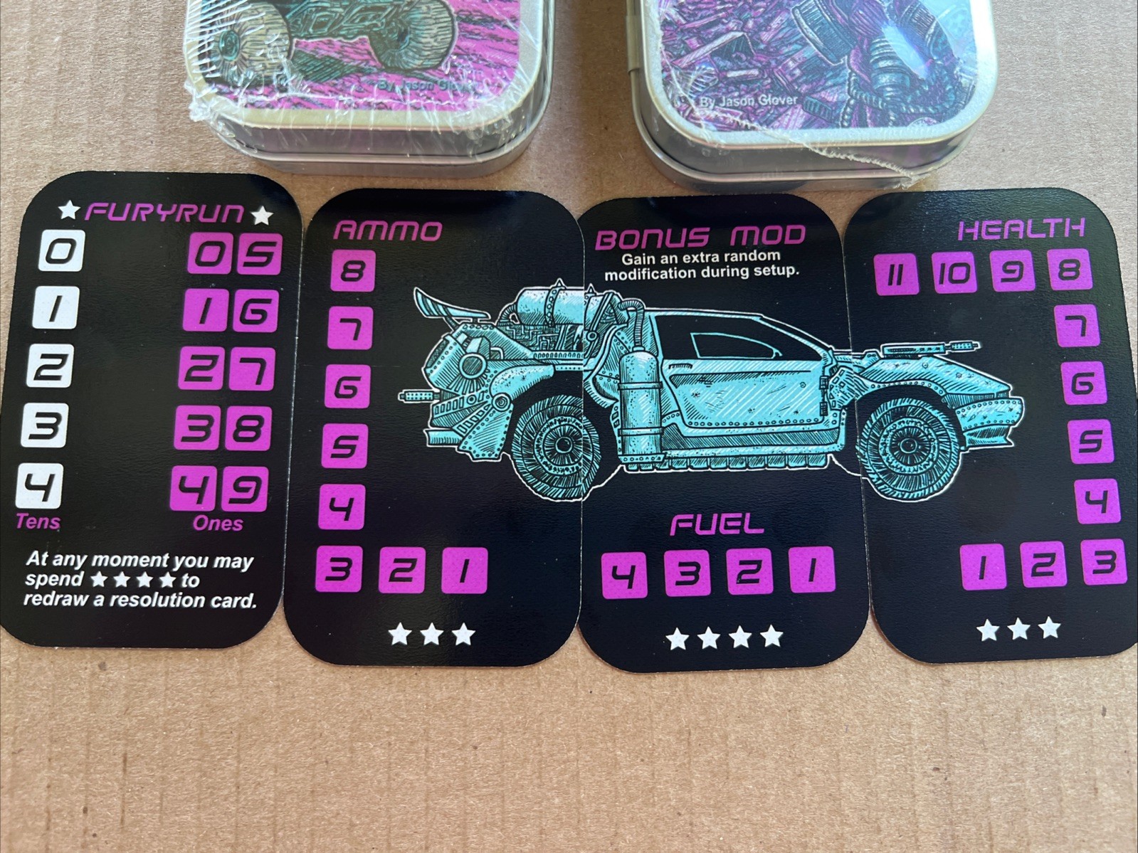 Dustrunner & Dustrunners Game Plus Cards From Gnome Pack #1 , Grey Gnome Games