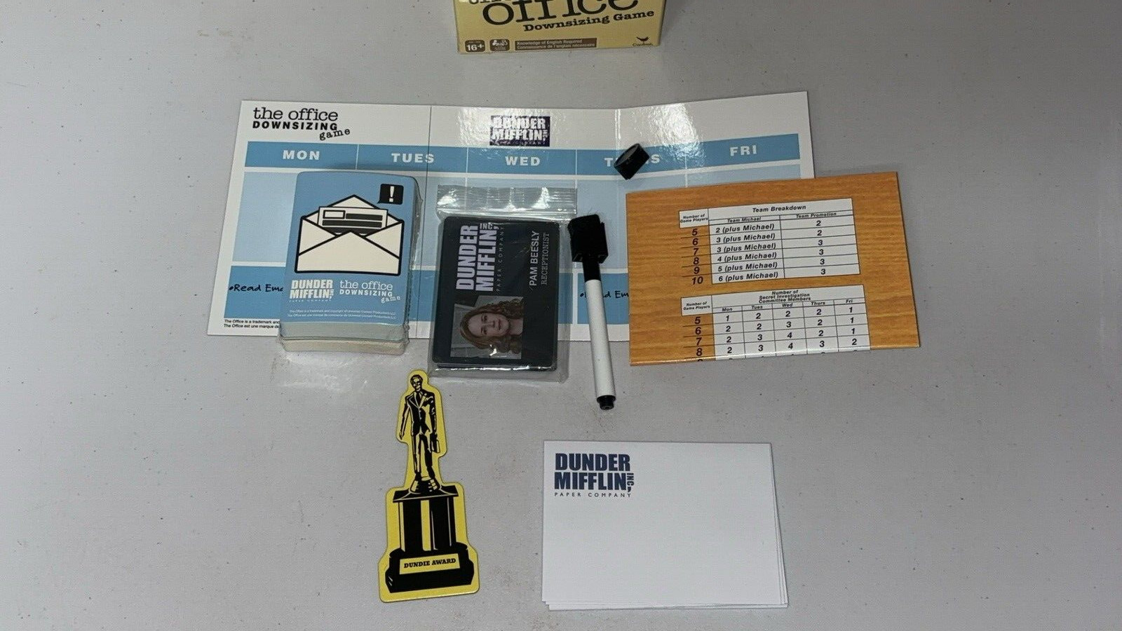 2019 Spin Master Games The Office TV Show, Downsizing Game – Brand New Sealed