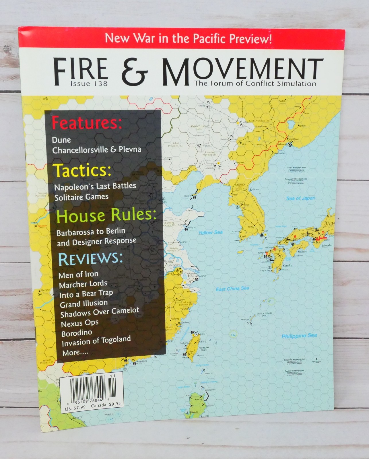 Lot of 12 Assorted Wargaming Magazines, Operations, Fire & Movement, Boardgamer