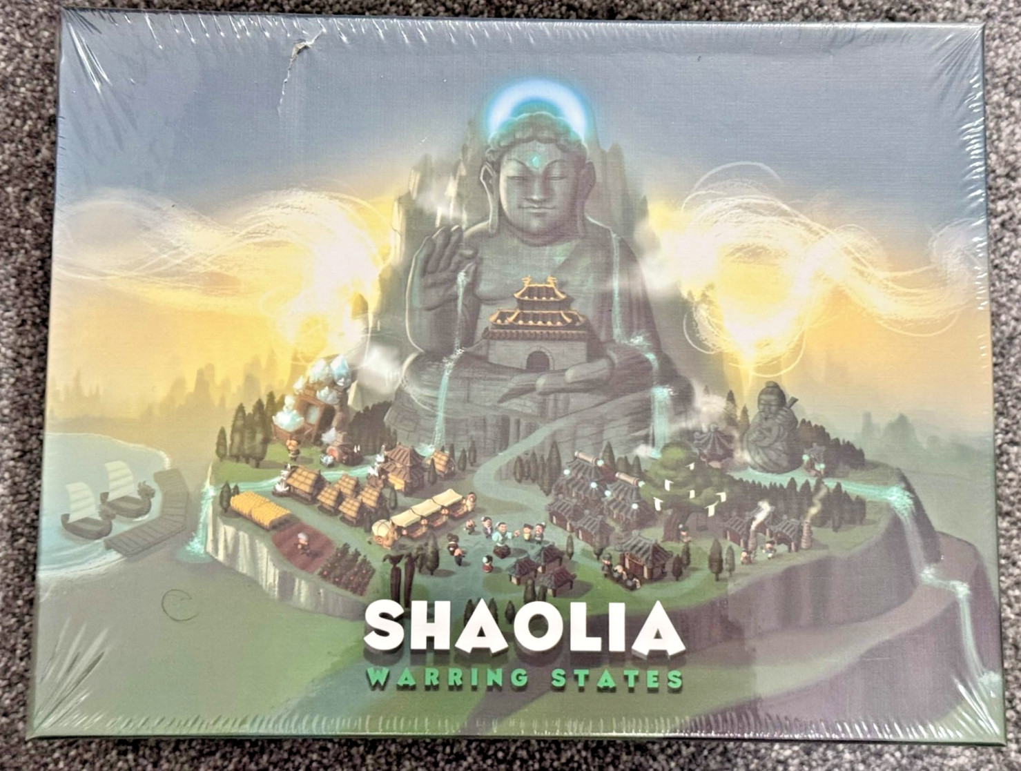 Shaolia – Warring States – Board Game – NEW Factory Sealed, Dinged (SEE PICS)