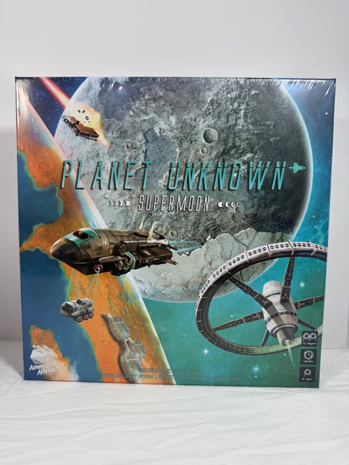 Planet Unknown deluxe edition board game w/ Supermoon expansion – NEW!