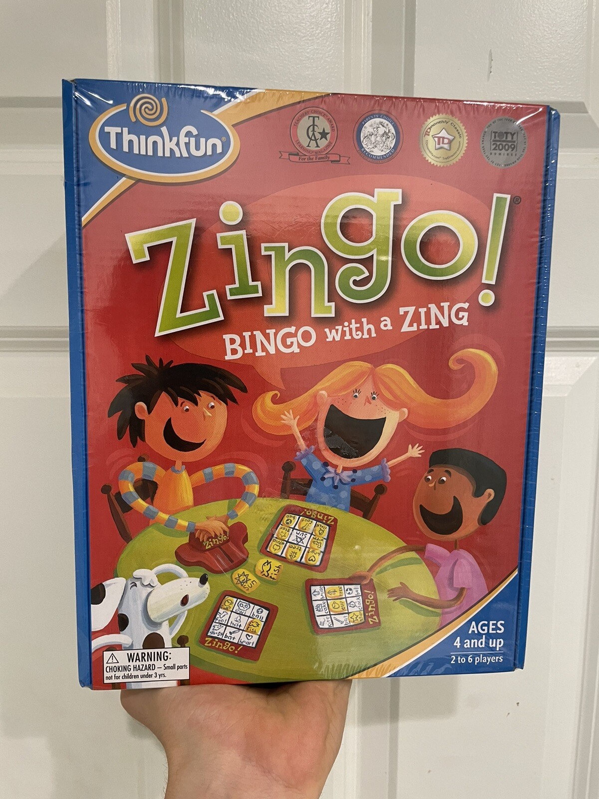 ThinkFun, Zingo 1-2-3, Ages 4 and Older, 2 to 6 Players- Brand New!