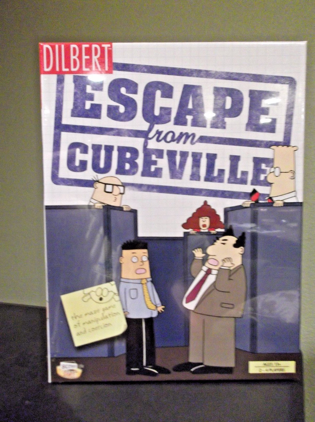 Screenlife Dilbert Escape from Cubeville Game New in Box