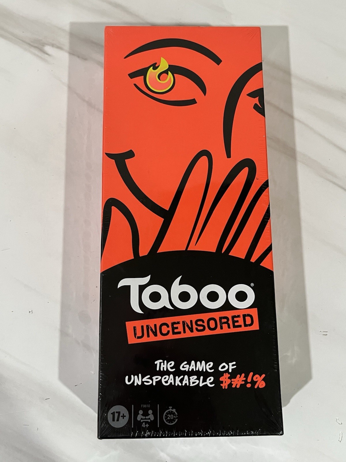 Hasbro Gaming Taboo Uncensored Board Game New