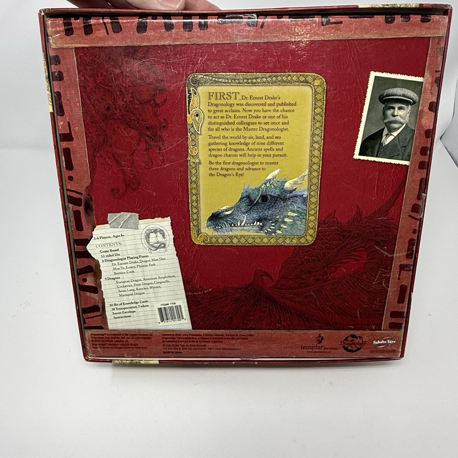 Dragonology The Game Sababa Toys Board Game Based on Book Series