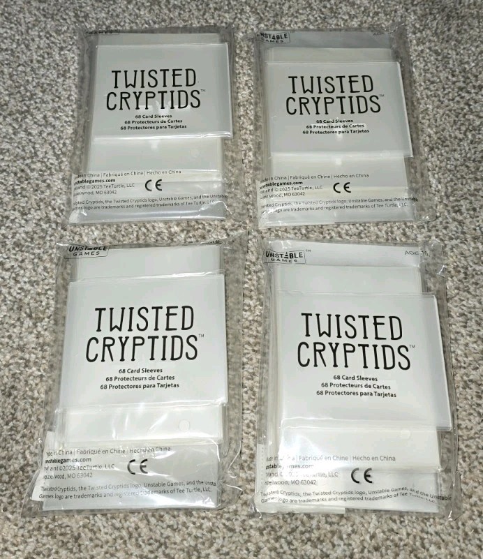 TWISTED CRYPTIDS Kickstarter Exclusive Edition Expansion Ultimate Collectors Set