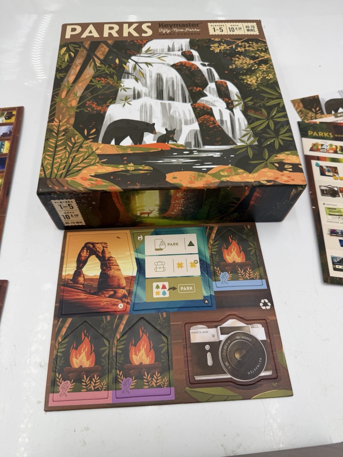 ✨✨✨Parks Keymaster Games Fifty-Nine 59 Parks Henry Audubon Board Game ✨✨✨