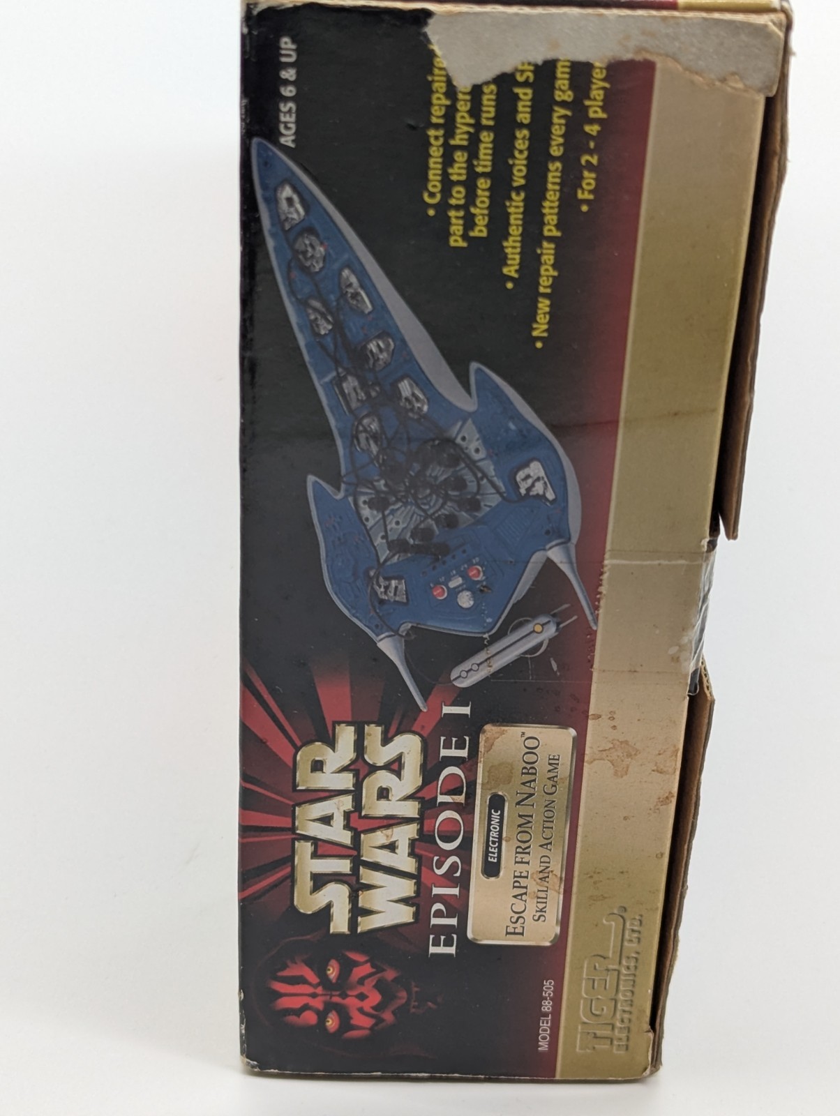 1999 Star Wars Episode 1 “Escape from Naboo” Electronic Skill and Action Game