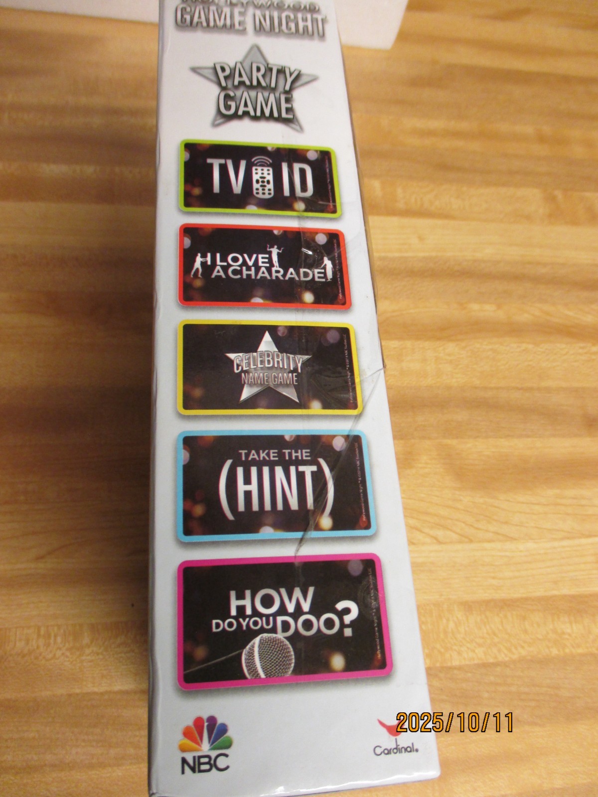 Hollywood Game Night: NBC Studios; 2014; Party Game; Ages 12+: Brand New Sealed