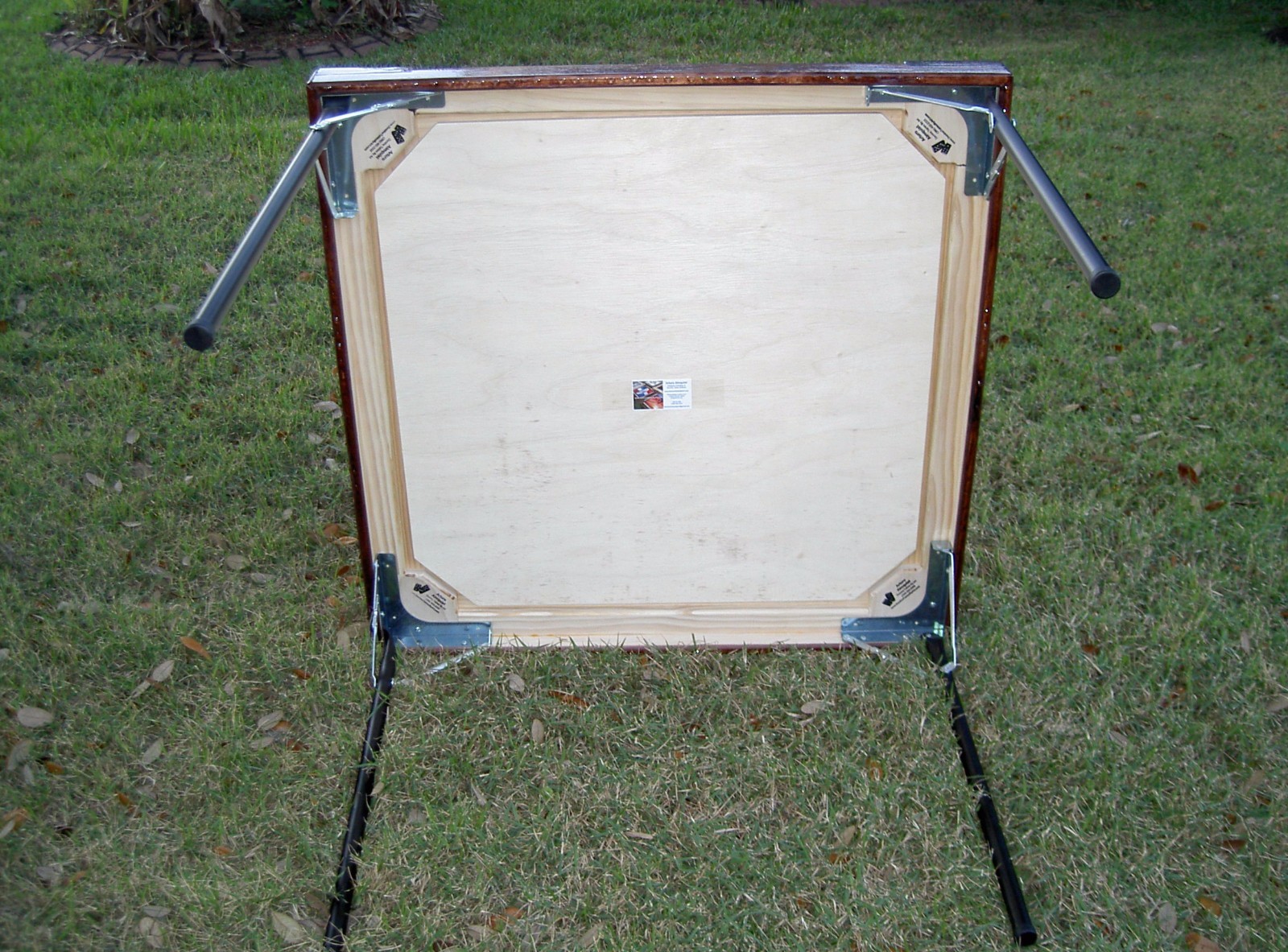 Domino Tables by Art with Colombia Weathered Flag & we will add your name free