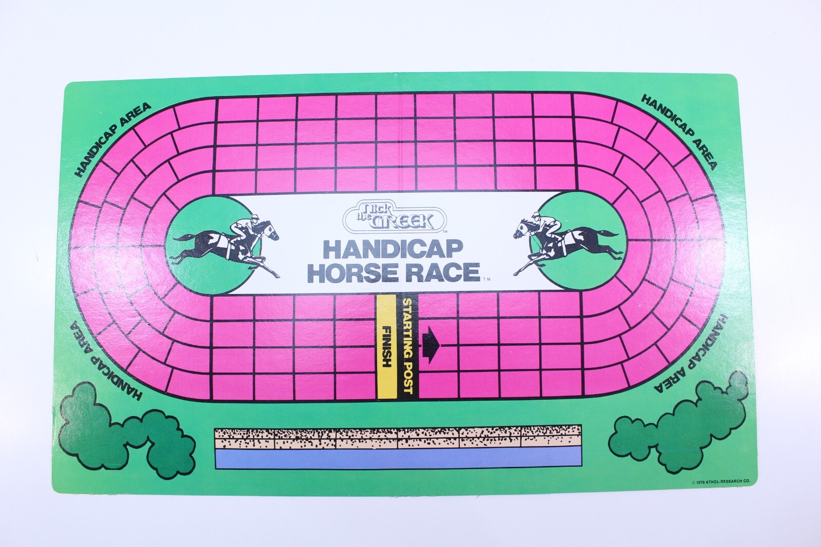 VTG 1978 Nick the Greek Casino 7 Games Horse Race, Roulette, Blackjack, Gambling
