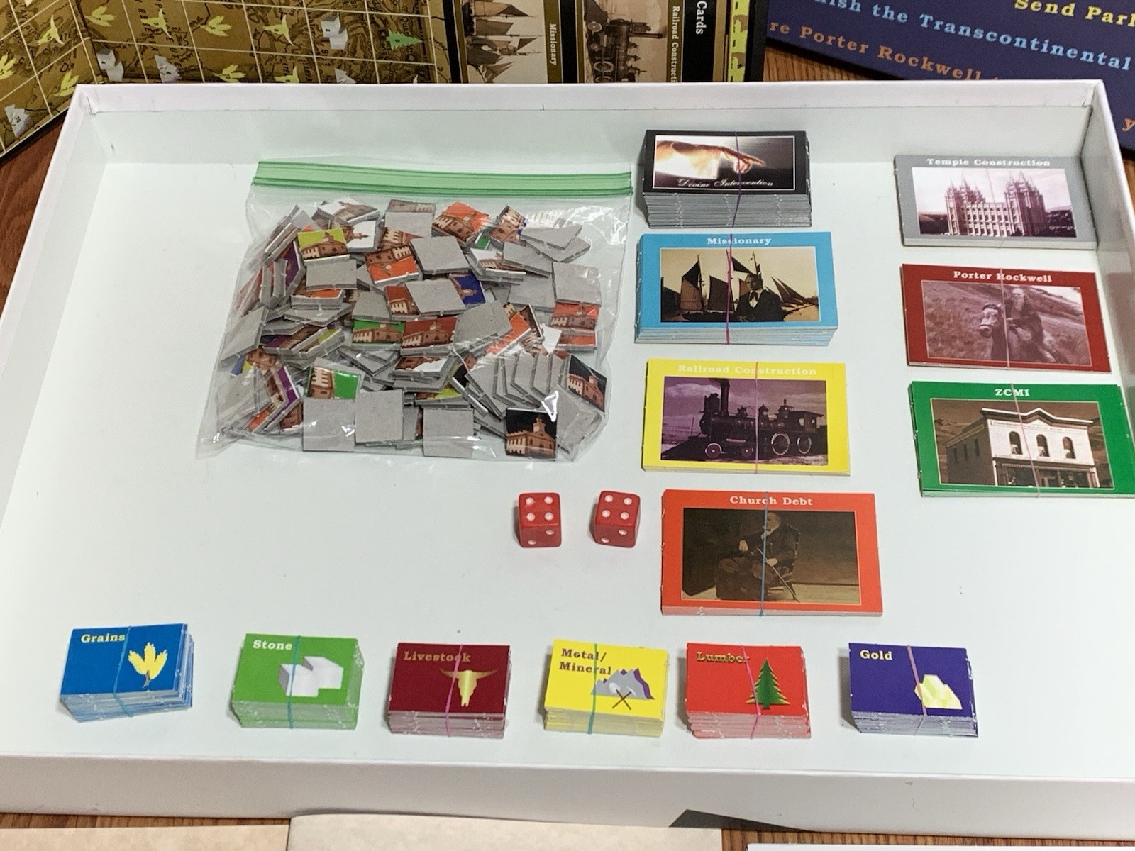 Settling Zion Salt Lake City Utah Pioneer 2004 Board Game Inspiration Mormon LDS