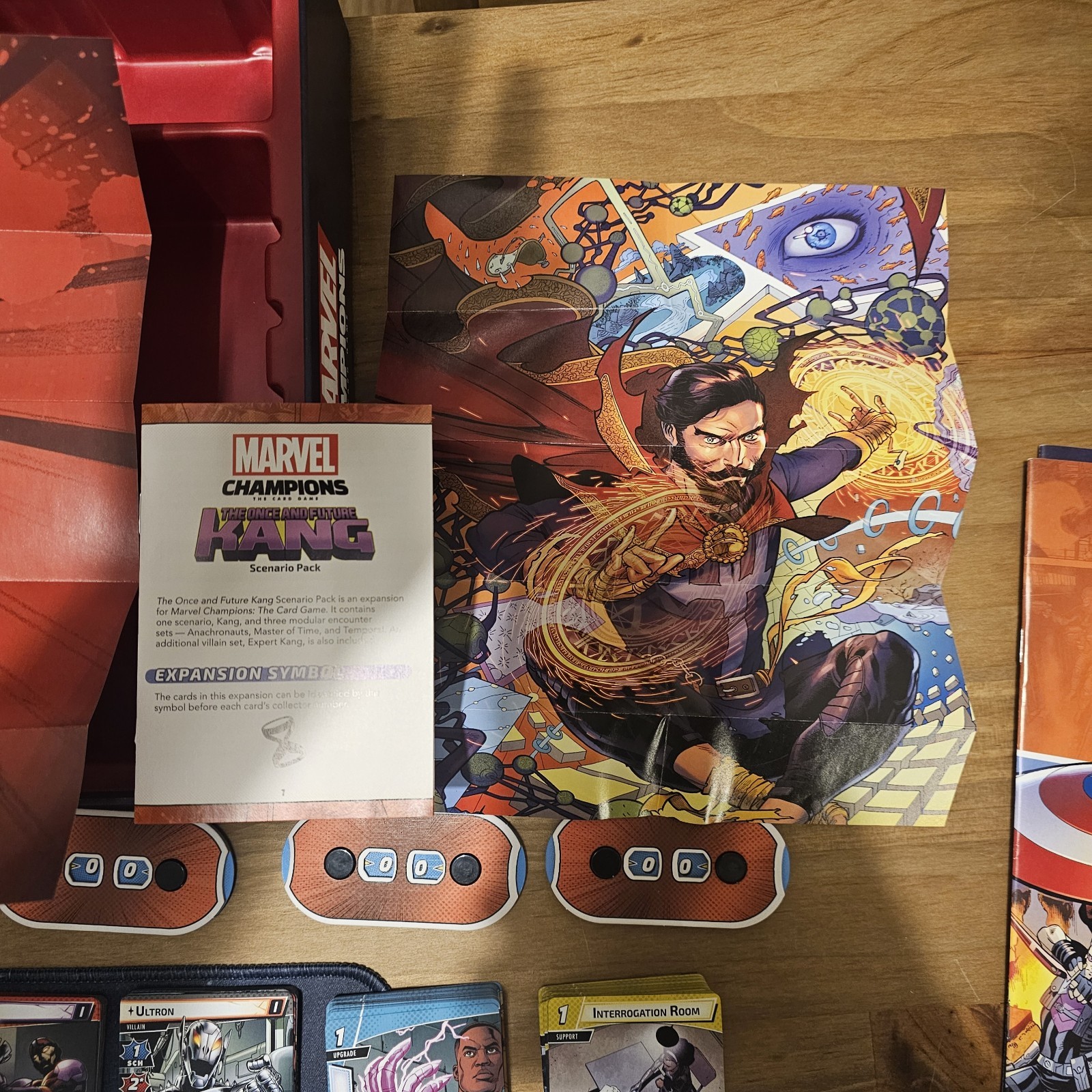 MARVEL Champions W/ 3 Extra Hero Packs And Kang Expansion – Male Offer!