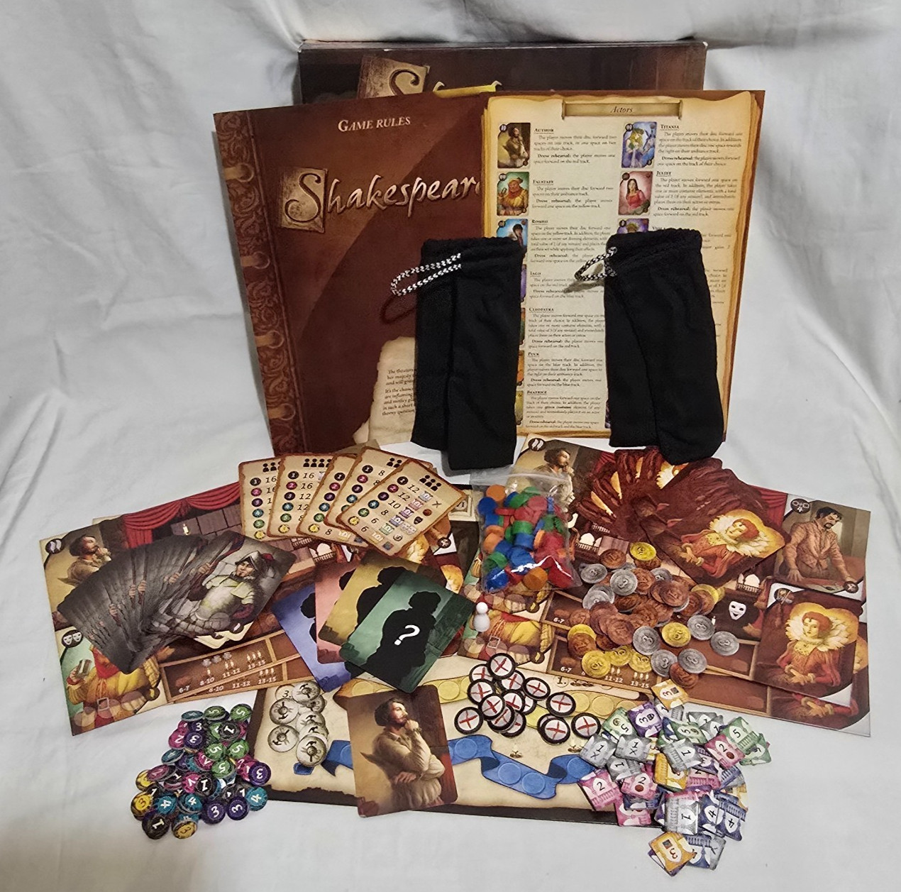 2015 Ystari Games – SHAKESPEARE