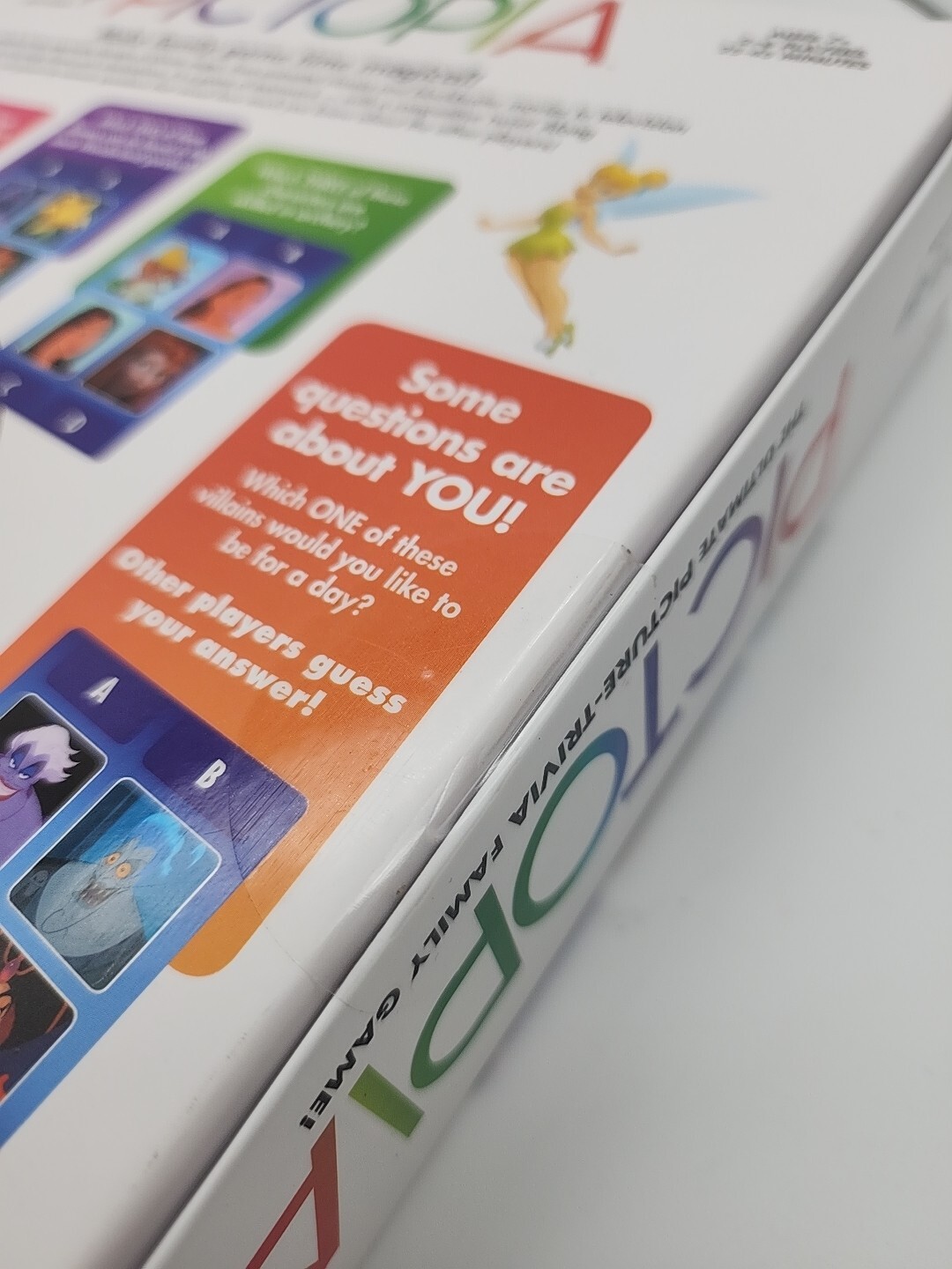 Pictopia: Disney Edition Trivia Board Game Family 1000+ Questions NEW SEALED