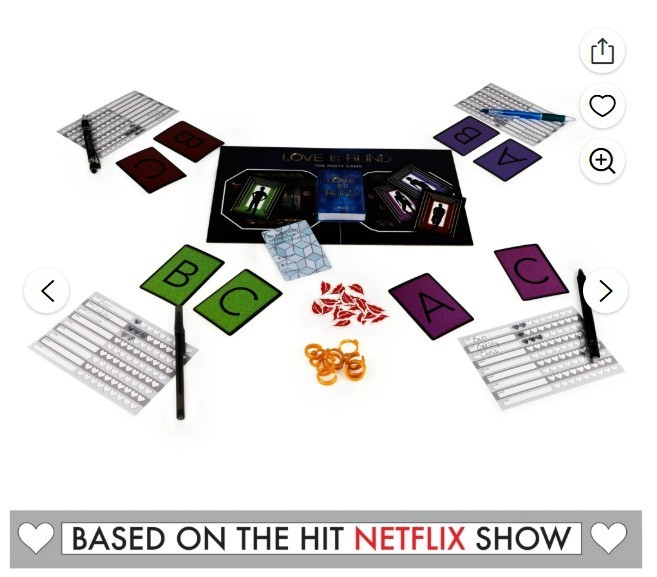 Love is Blind, The Adult Party Board Card Game for Couples & Singles (Netflix)