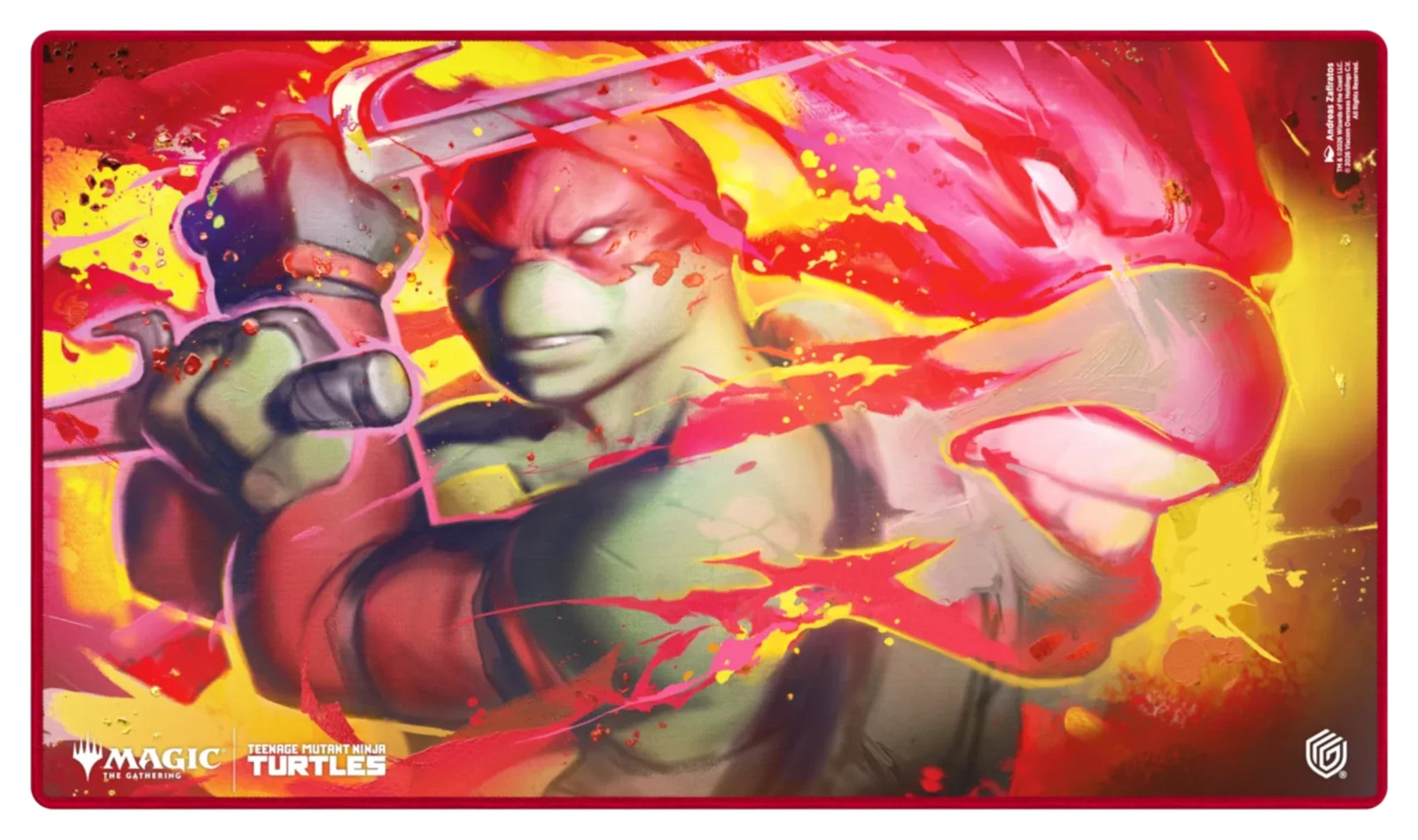 TMNT Raphael’s Technique Playmat