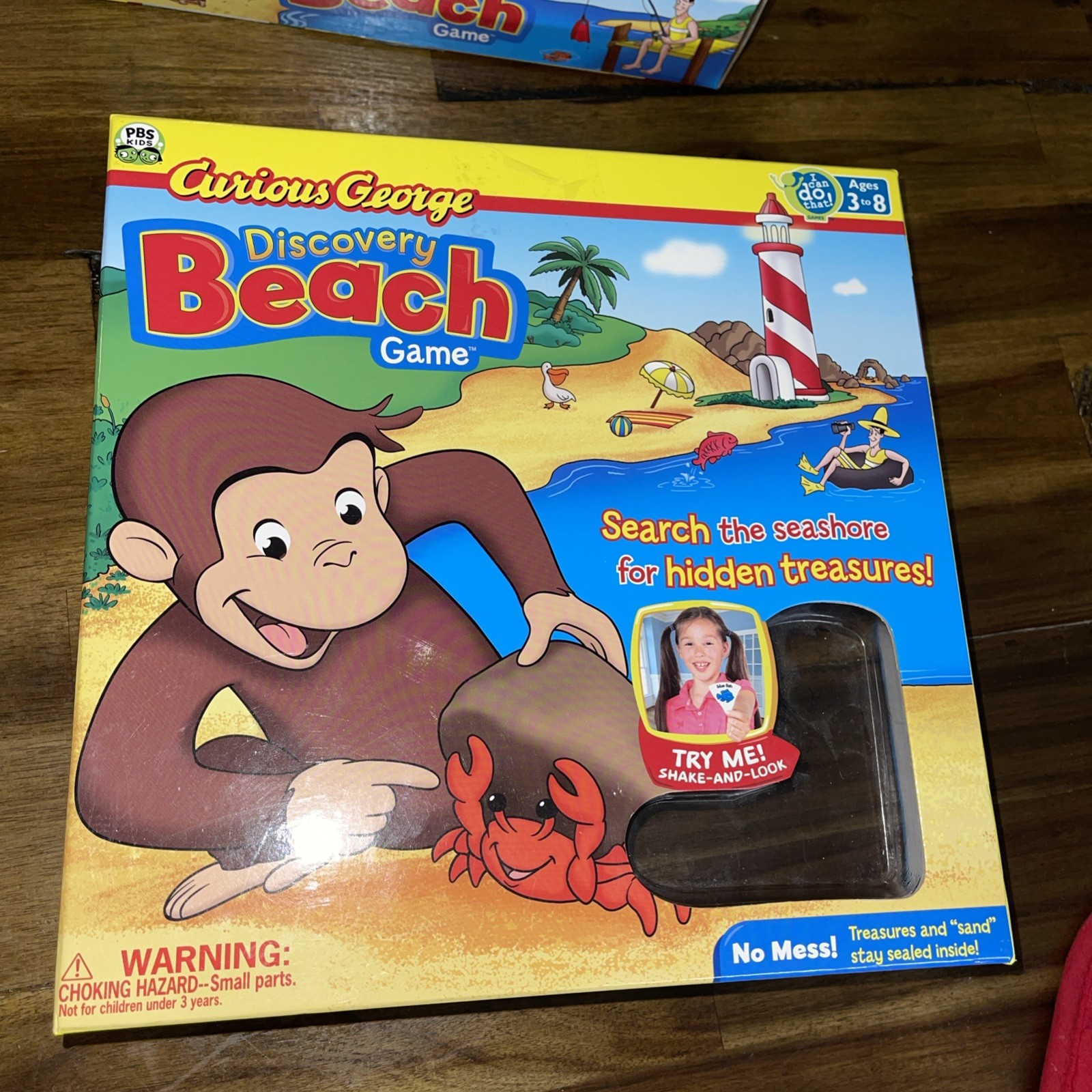 Curious George Discovery Beach Game by I Can Do That Games Complete Great Cond