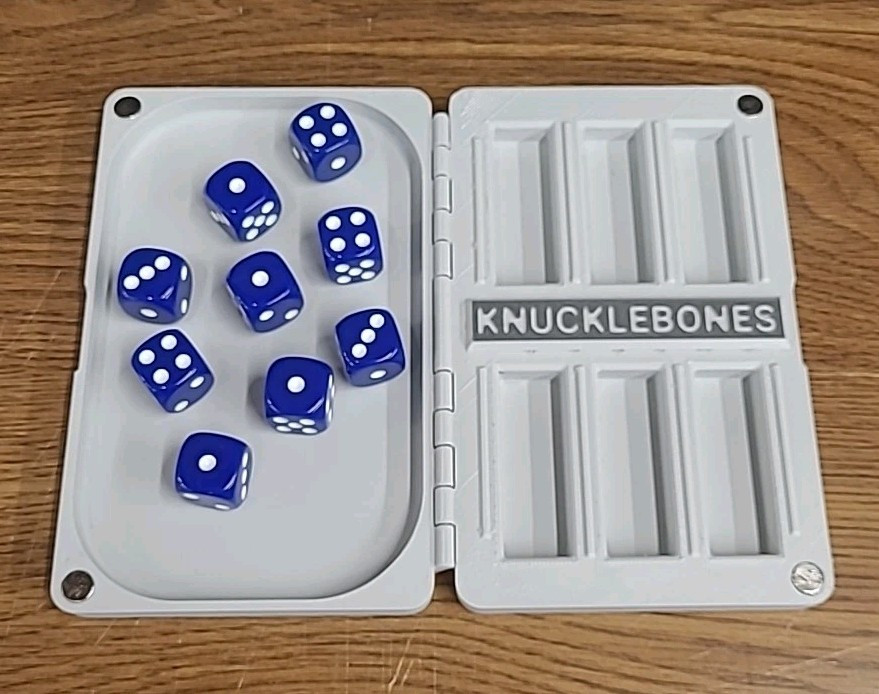 Knucklebones Dice Game – Cult of the Lamb – 3D Printed – ANY COLORS