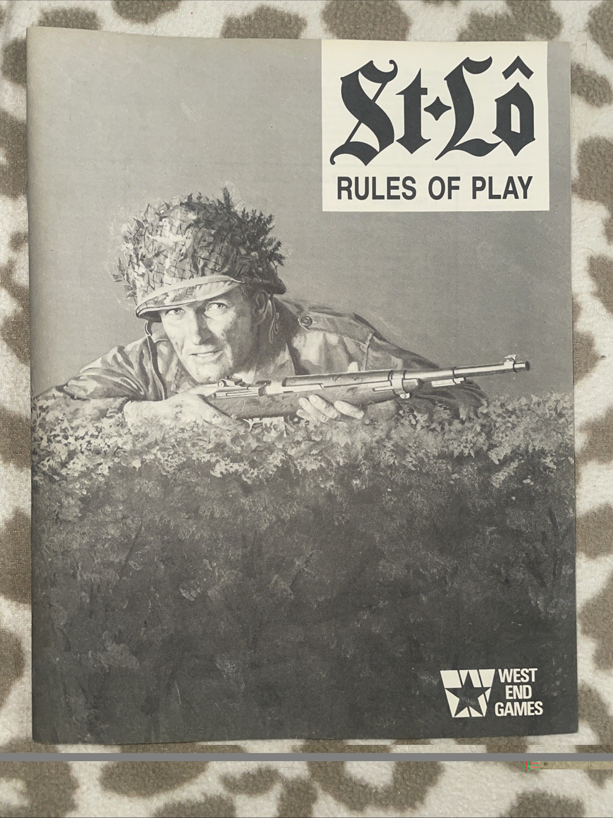 West End Games. 1986. St-Lo. Normandy 1944. The Breakout Begins. VGC