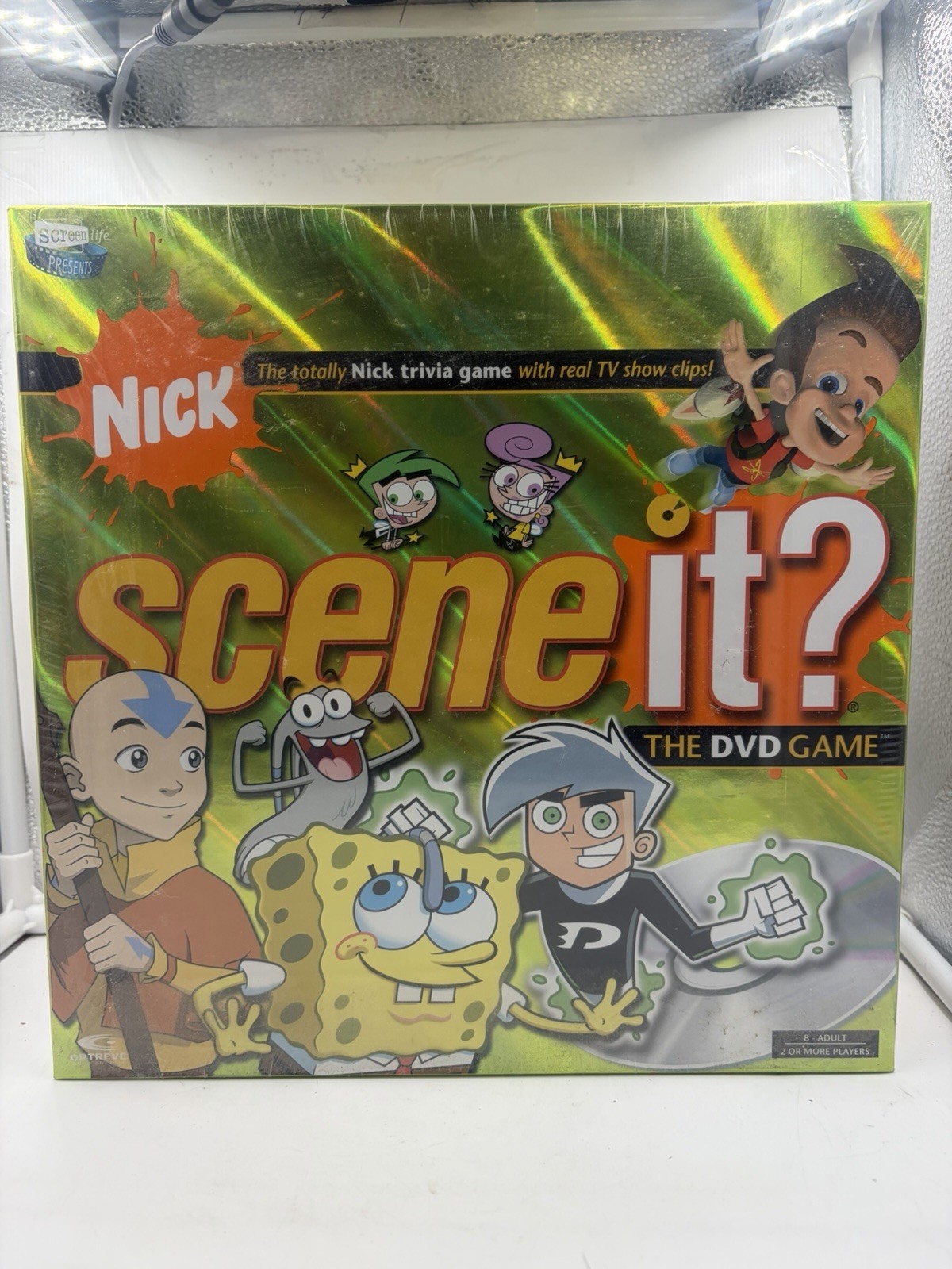 Nickelodeon Nick Scene It? The DVD Board Game Trivia Game 2006 – NIB, New Sealed