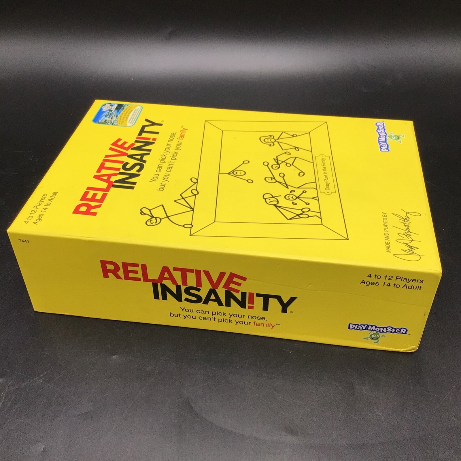 Relative Insanity Party Game Play Monster Created by Jeff Foxworthy | COMPLETE