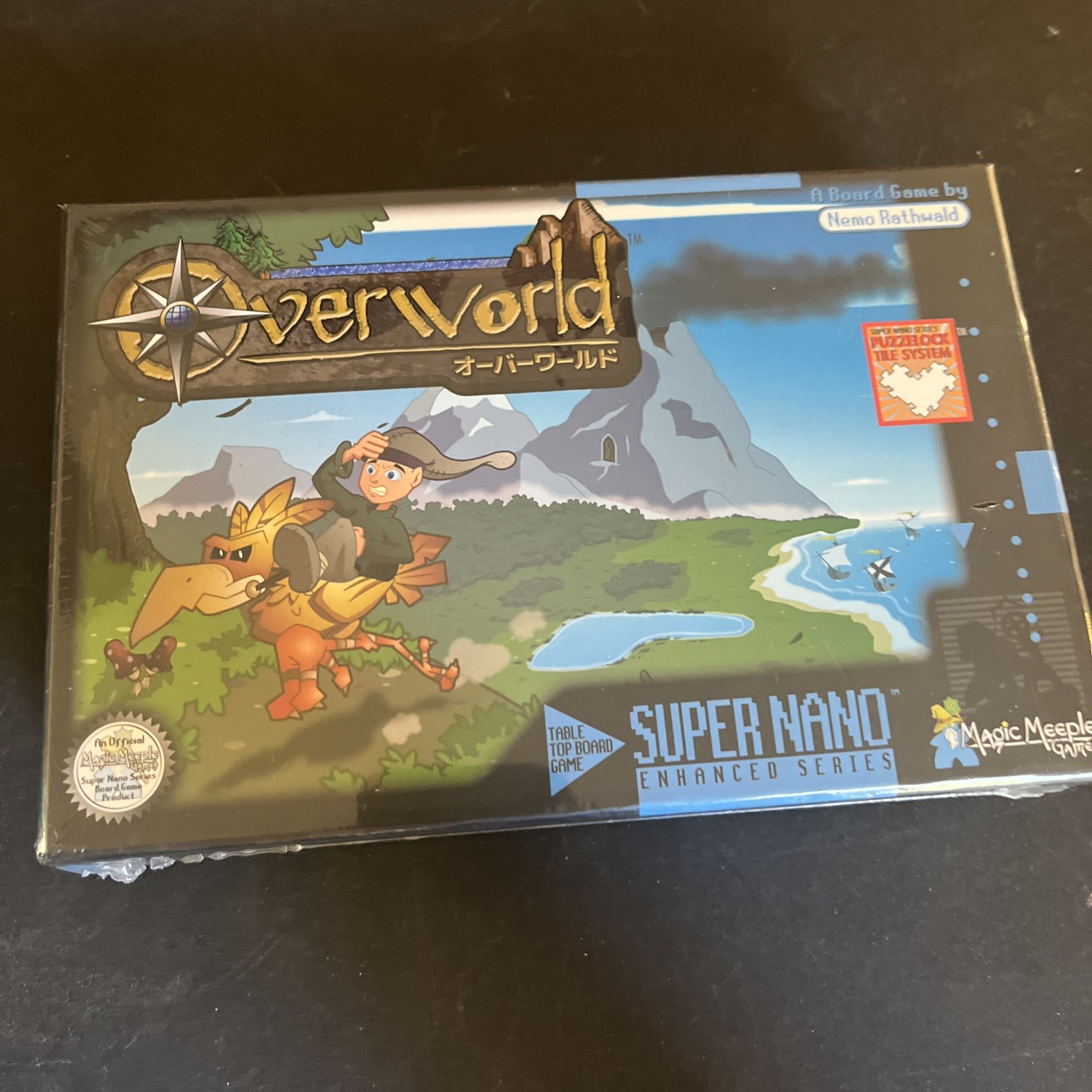 Magic Meeple Games Overworld Table Top Board Game Super Nano Enhanced Series NEW
