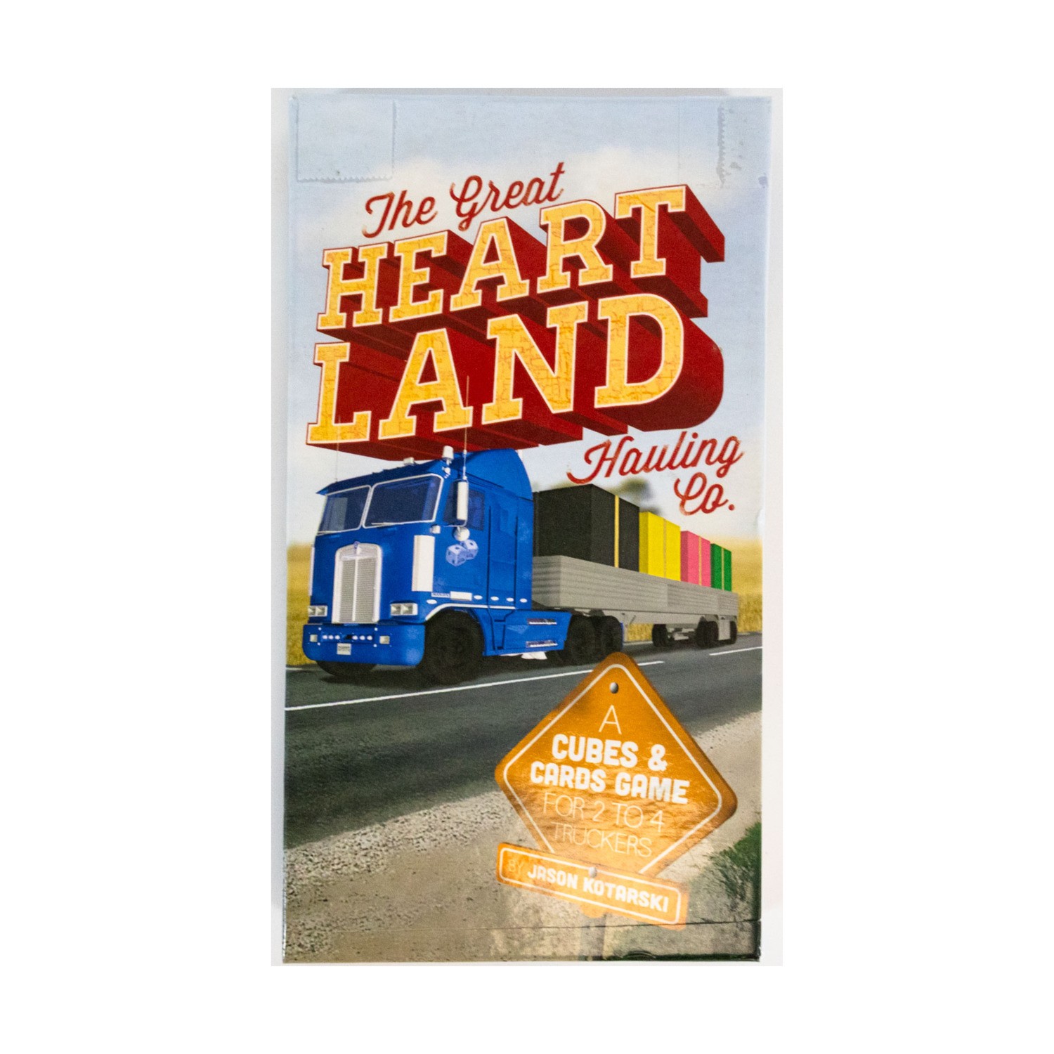 Dice Hate Me Boardgame Great Heart Land Hauling Co. Box EX/NM