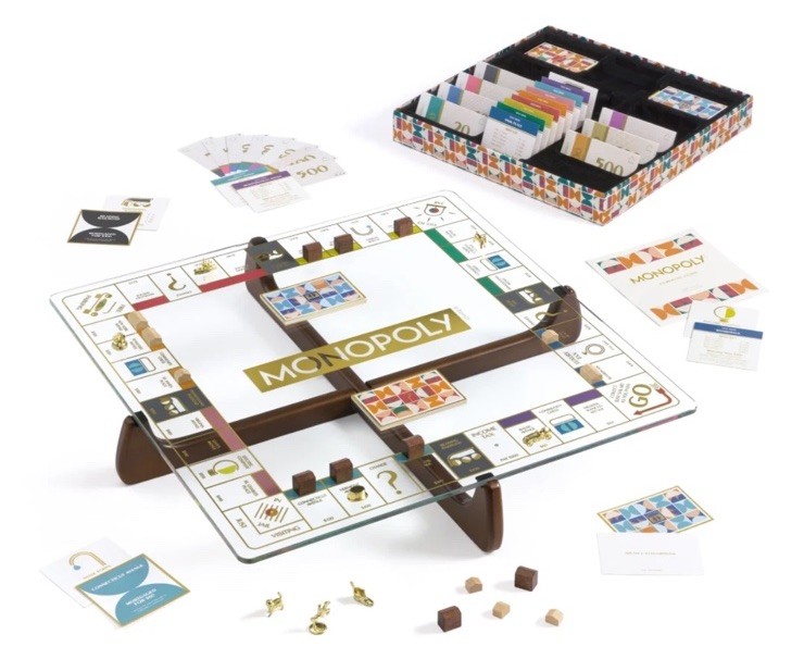 Monopoly – Prisma Glass Edition by W.S. Game Company Board Game – New & NICE