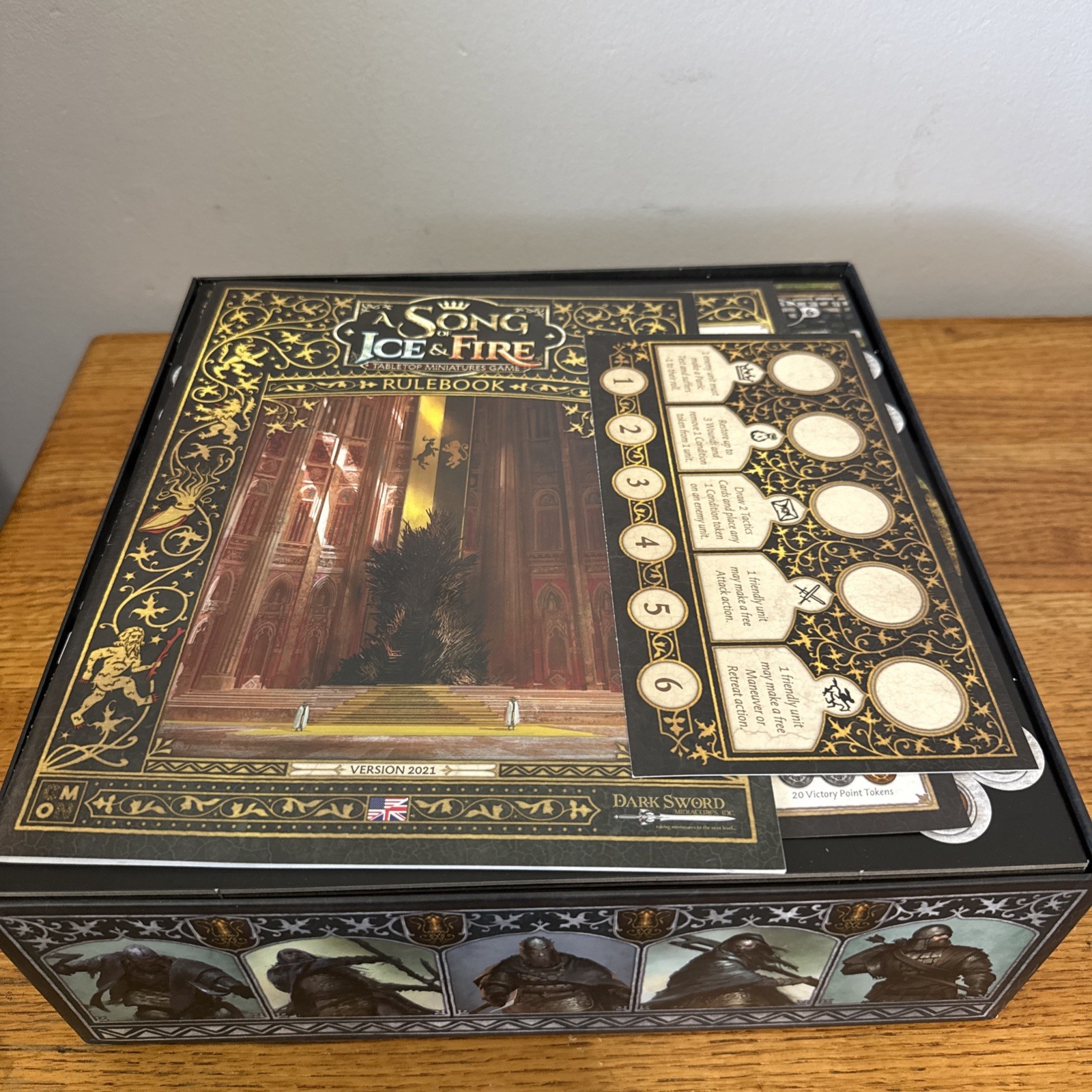 A Song of Ice and Fire Miniatures Games – Greyjoy Starter Set NEW In Opened Box