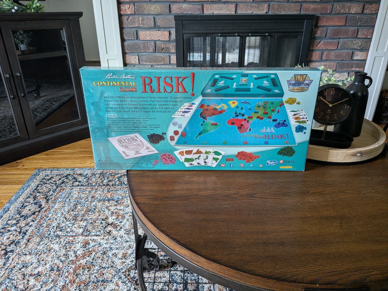 RISK Board Game: 1959 First Edition Classic Reproduction, 2017 (Brand New)