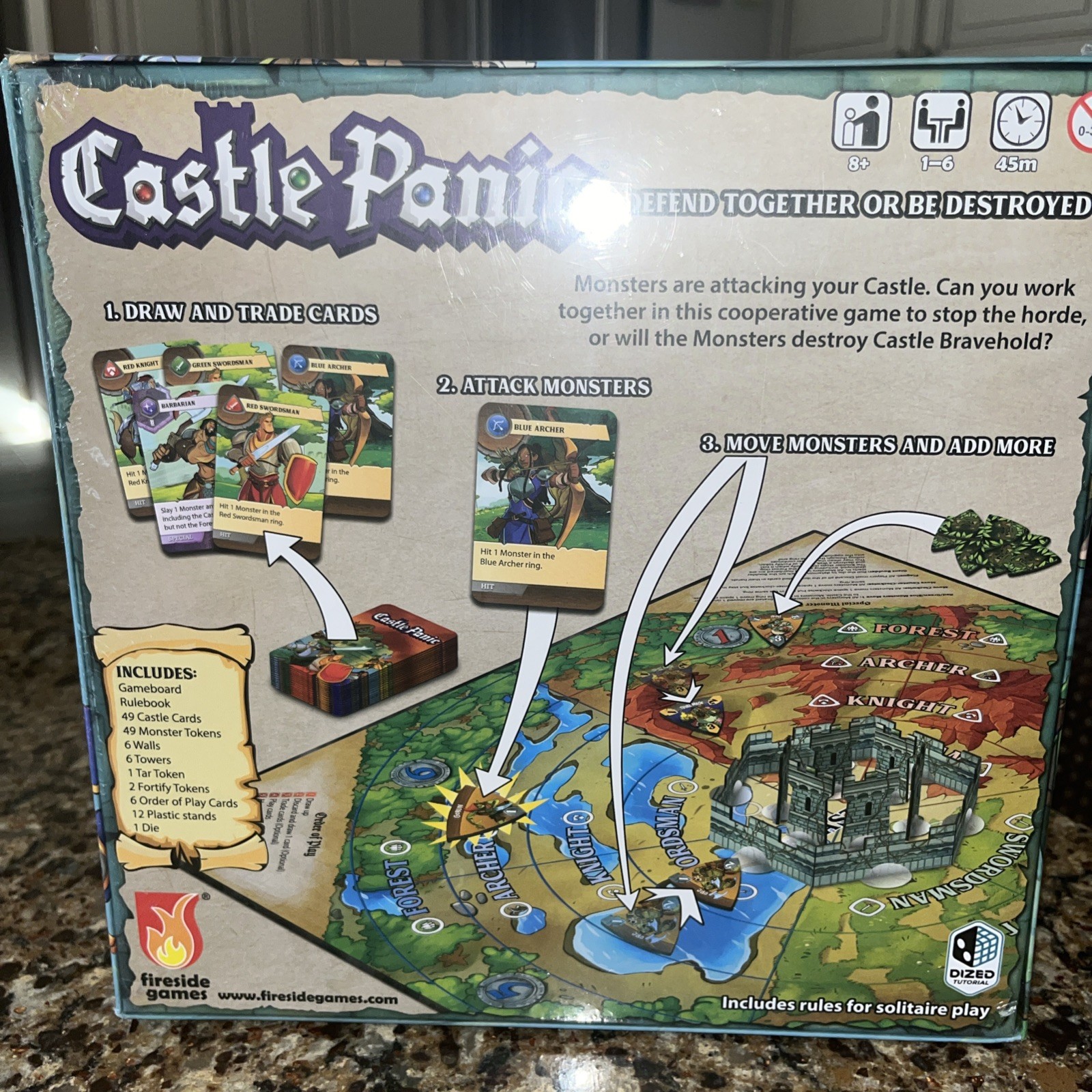 Fireside Games: Castle Panic 2nd Edition – Board Game – BNIB