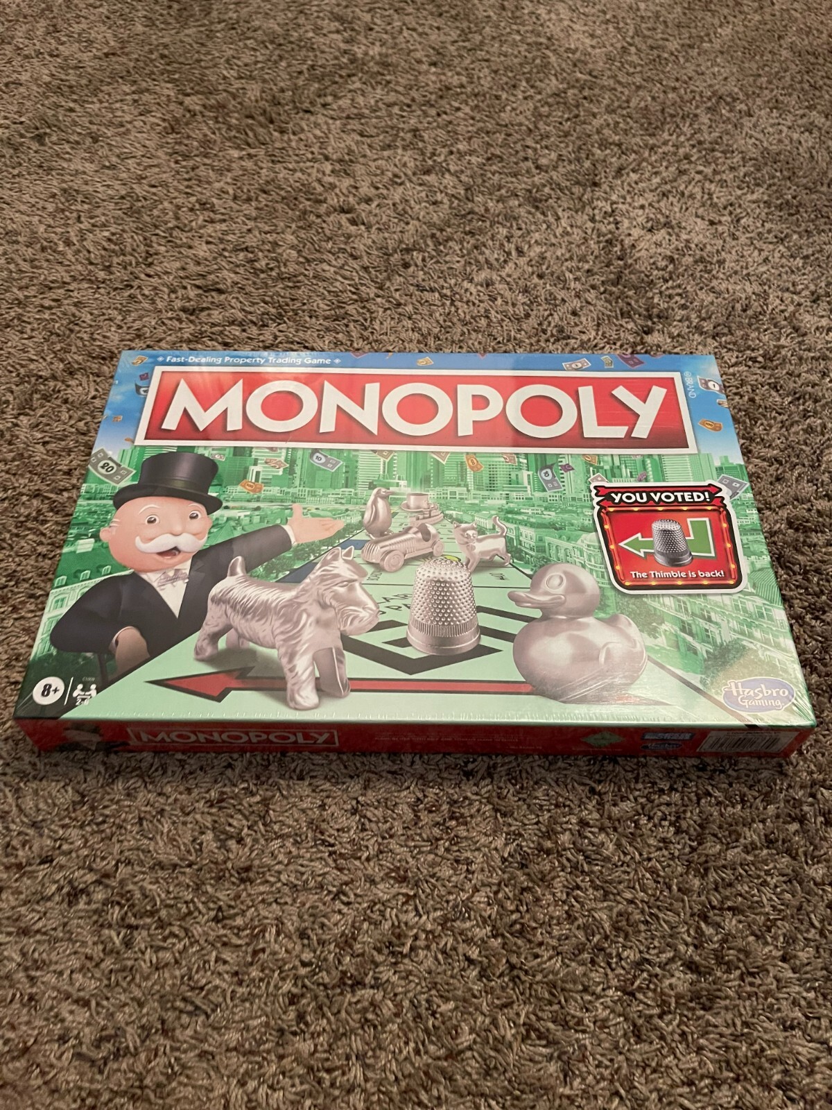 Monopoly Board Game, Family Board Game for 2 to 6 Players Vote edition New