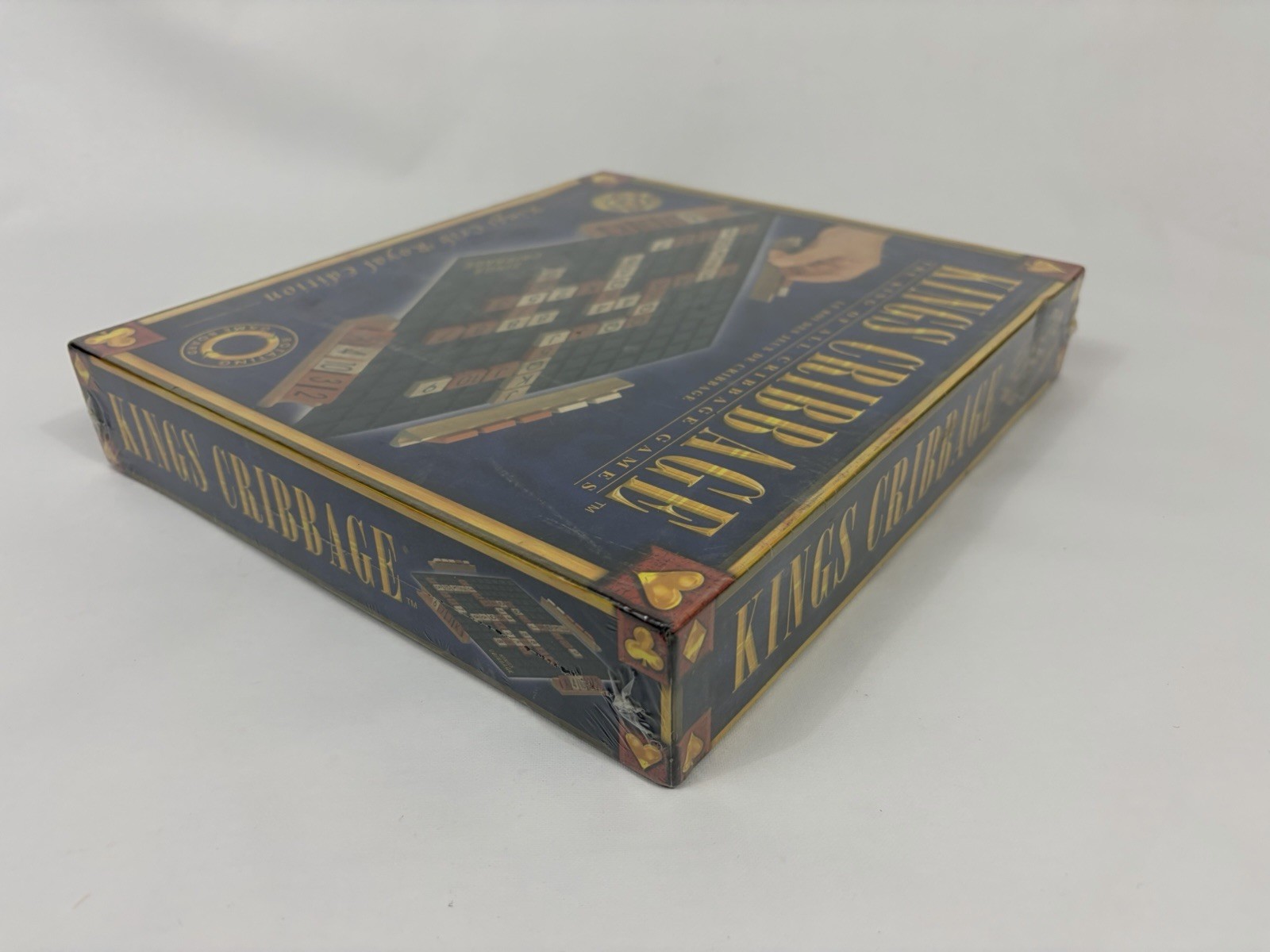 Kings Cribbage Royal Edition King of all Cribbage Games Rotating Game Board