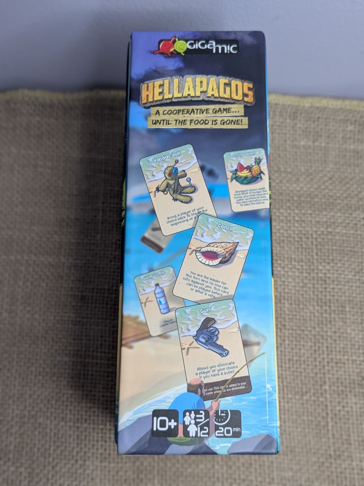 New Hellapagos Board Game by Laurence & Philippe Gamelin CO OP Family Survival