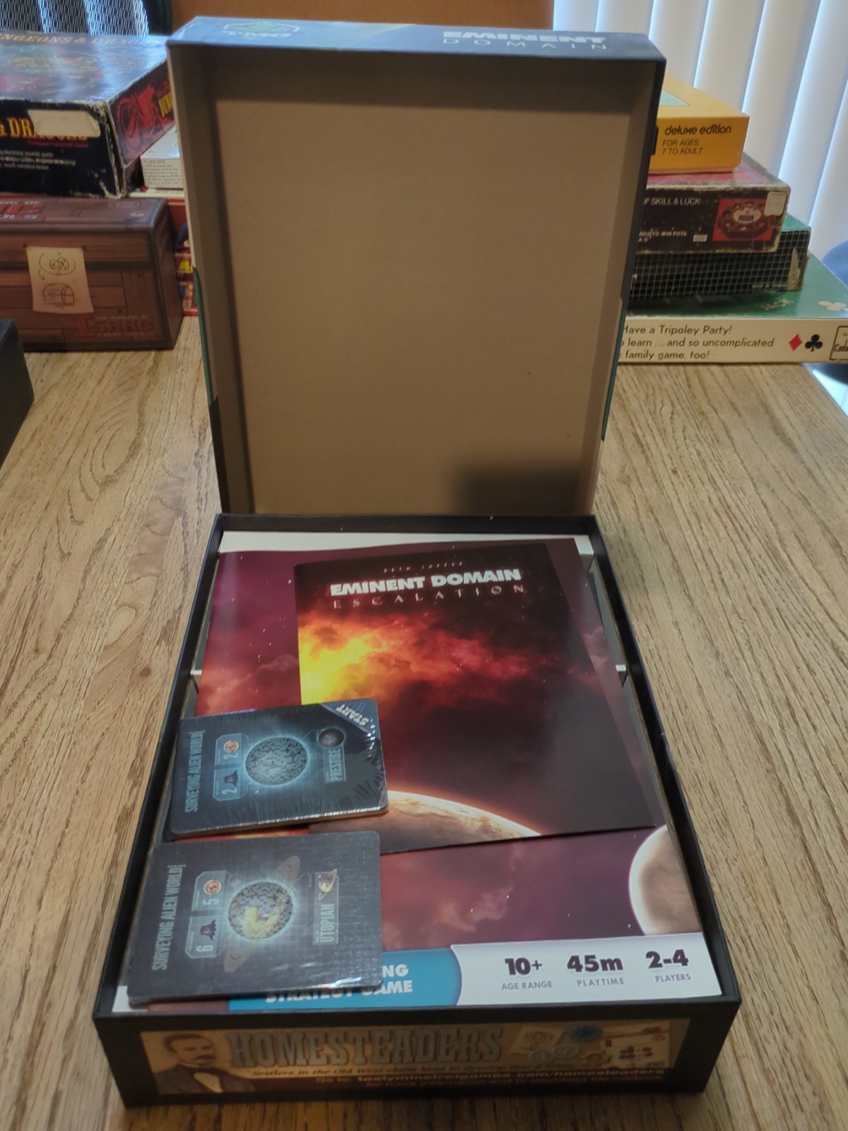 AUTOGRAPHED Eminent Domain + Escalation Expansion TMG 2011 Unpunched Unplayed