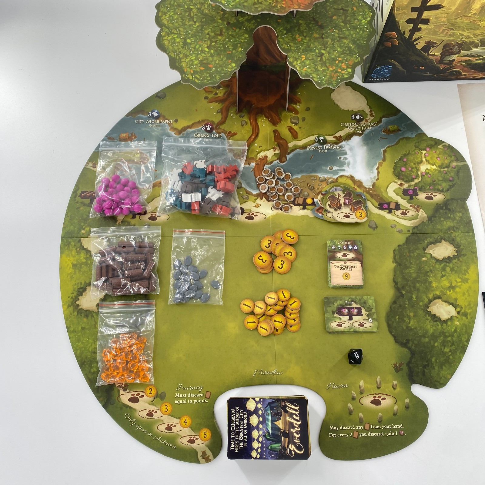 Everdell Board Game 100% Complete Starling Games