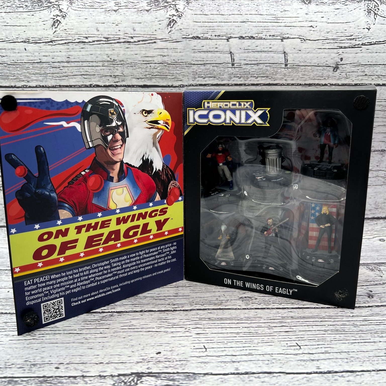 HeroClix Iconix DC Peacemaker On The Wings of Eagly Board Game 2023