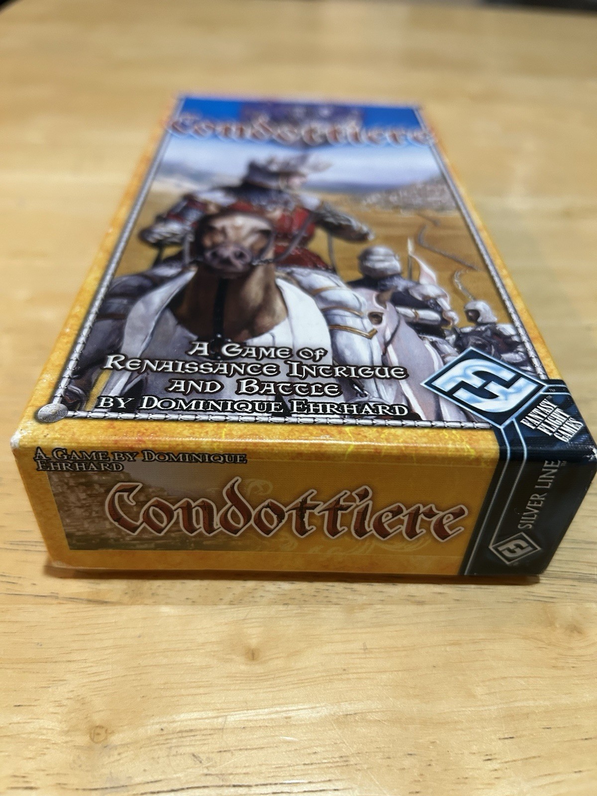 Complete Fantasy Flight Games Condottiere 3rd Ed Renaissance Board Game