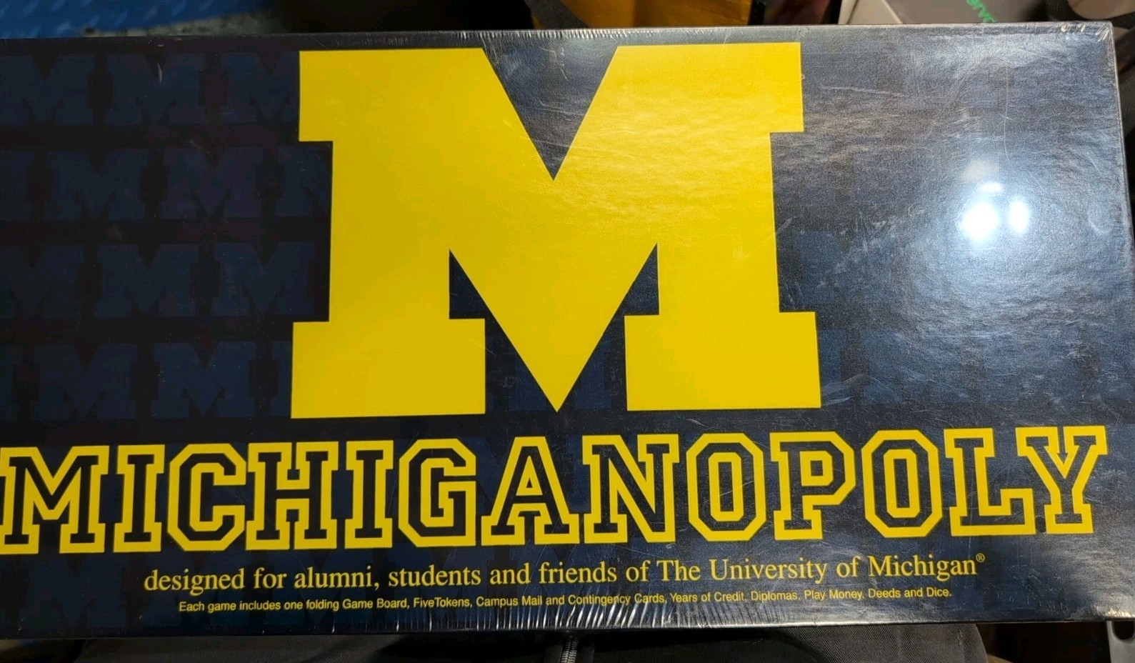 Michiganopoly – University of Michigan Alumni Monopoly Board Game NEW! Sealed BN