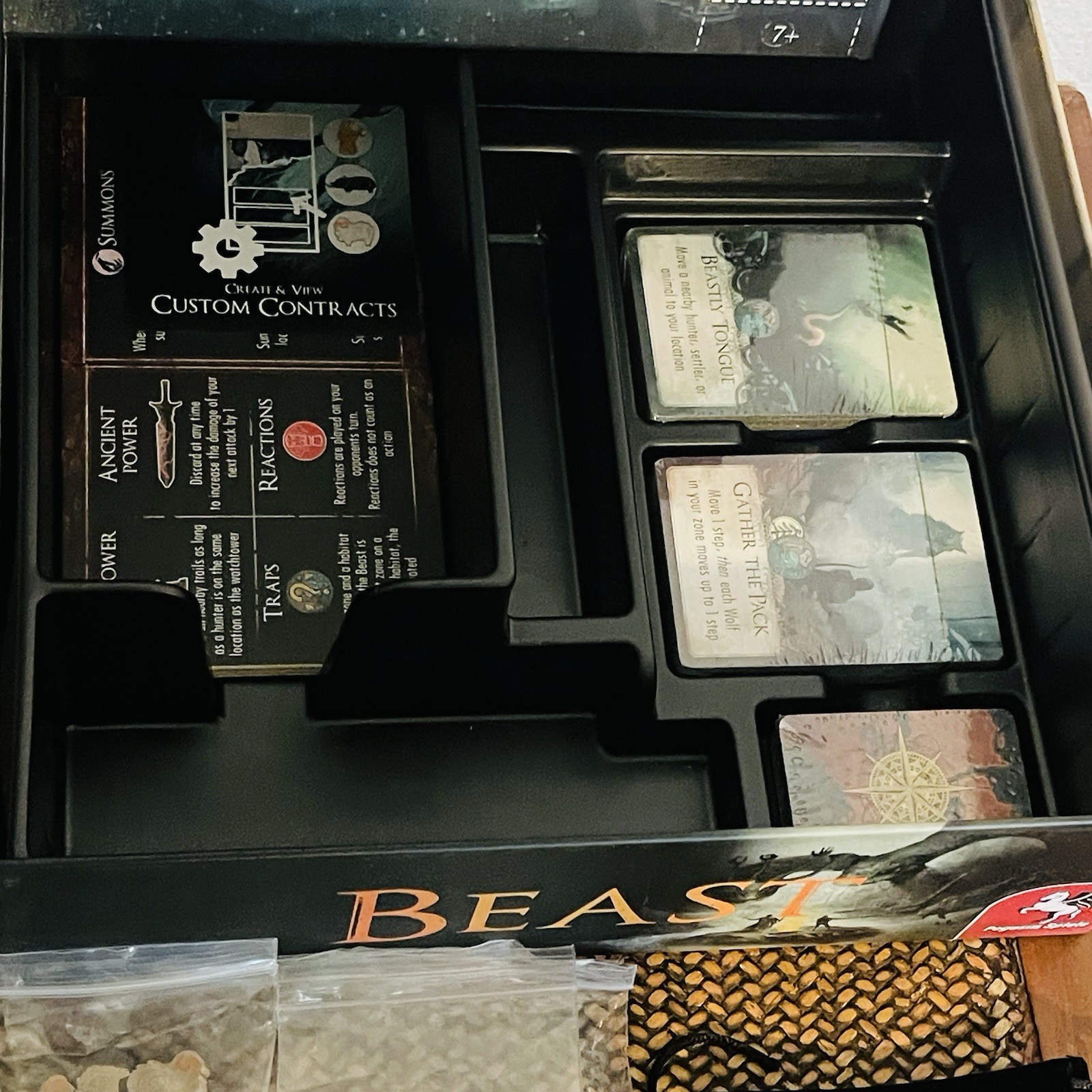 Beast Board Game – Pegasus Spiele/Studio Midhall – Never Played – 100% Complete!