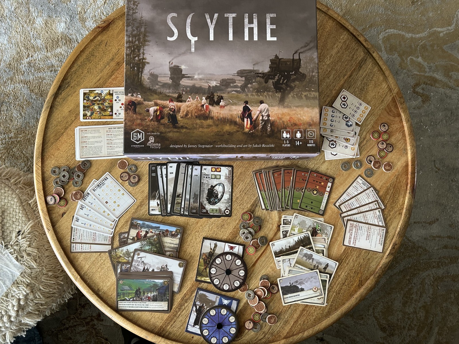 Scythe Board Game – Stonemaier Games – Used