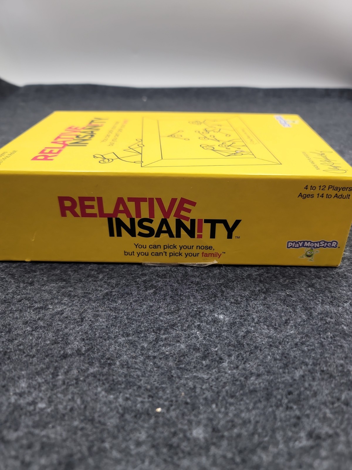 Relative Insanity Game -Jeff Foxworthy-Used Once- Family Fun- Game Night