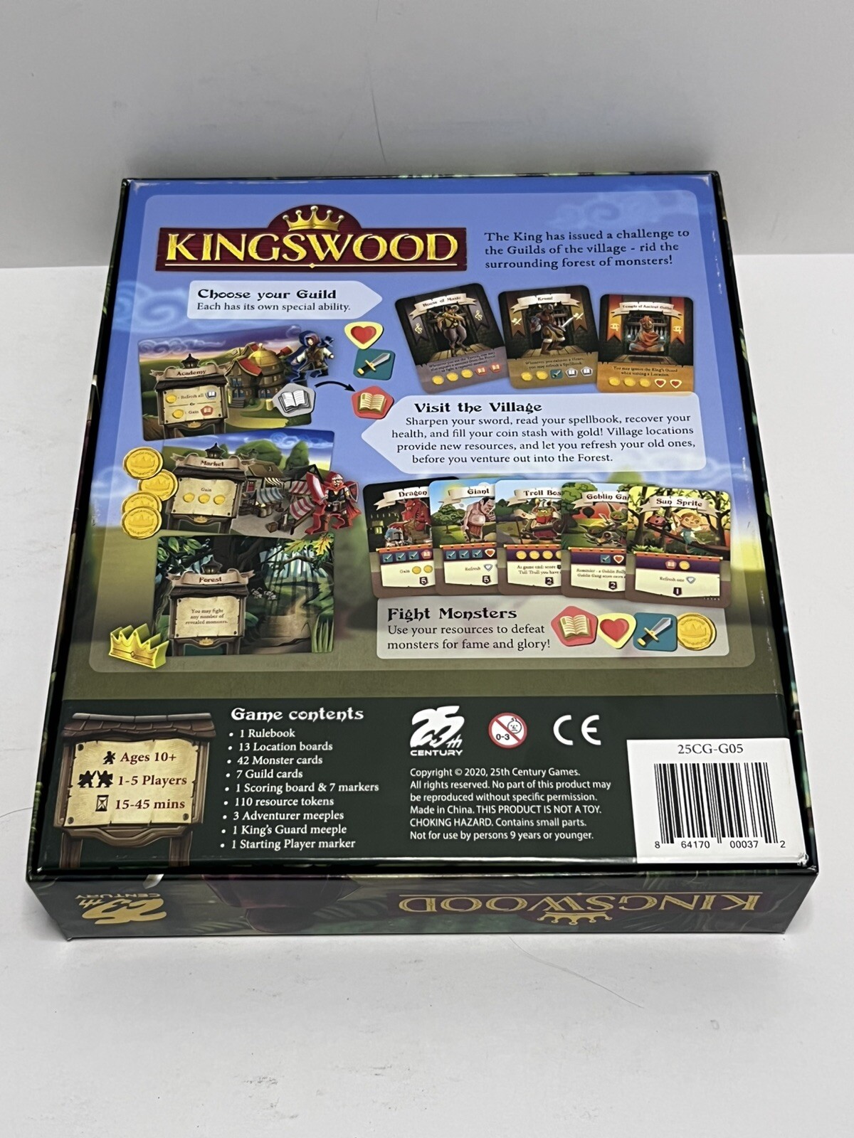 Kingswood Baord Game by 25th Century Games 2020 – Complete