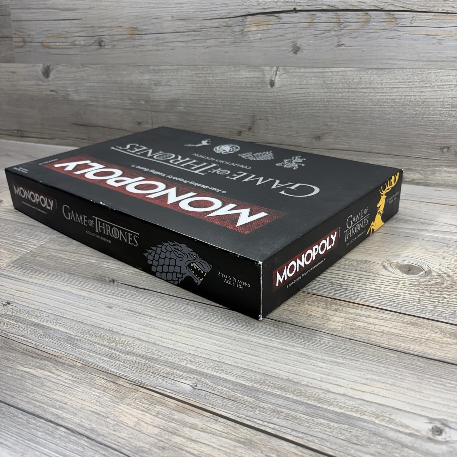 MONOPOLY Game of Thrones HBO Collector’s Edition Board Game Complete!