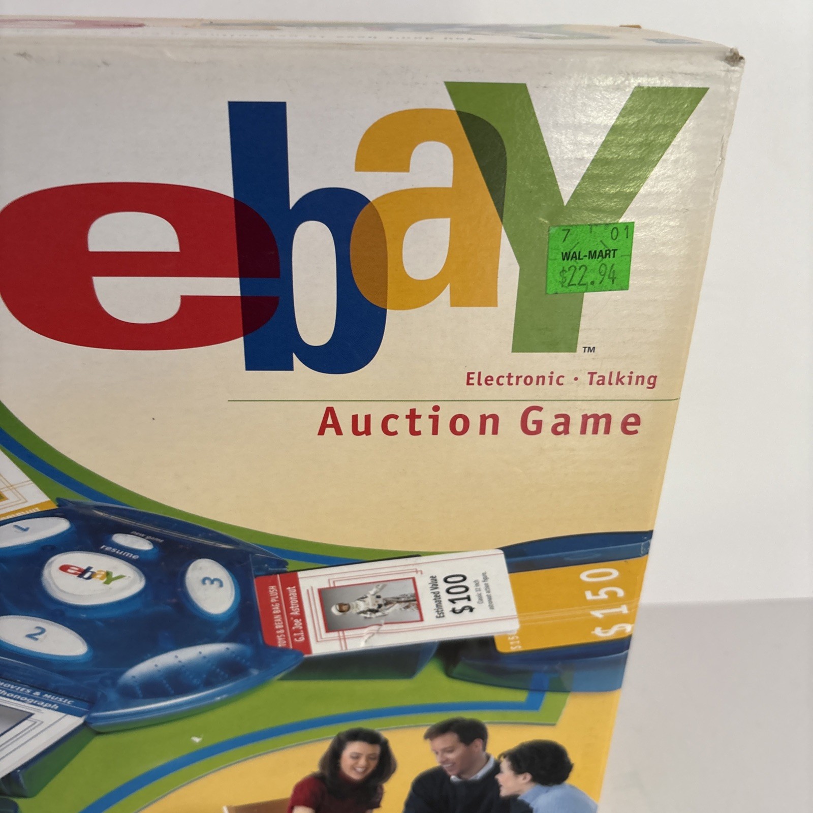 Vintage 2001 Parker Brothers Ebay Auction Board Game NEW SEALED